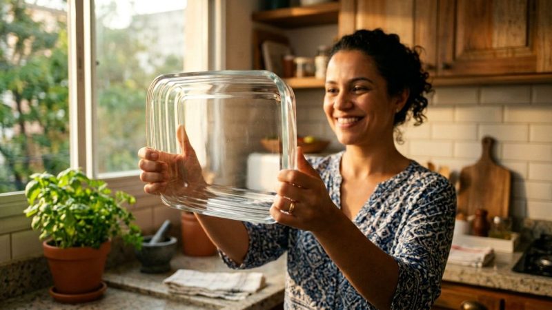 Como limpar assadeira de vidro com gordura amarelada: veja como deixá-la sem crostas e transparente como nova