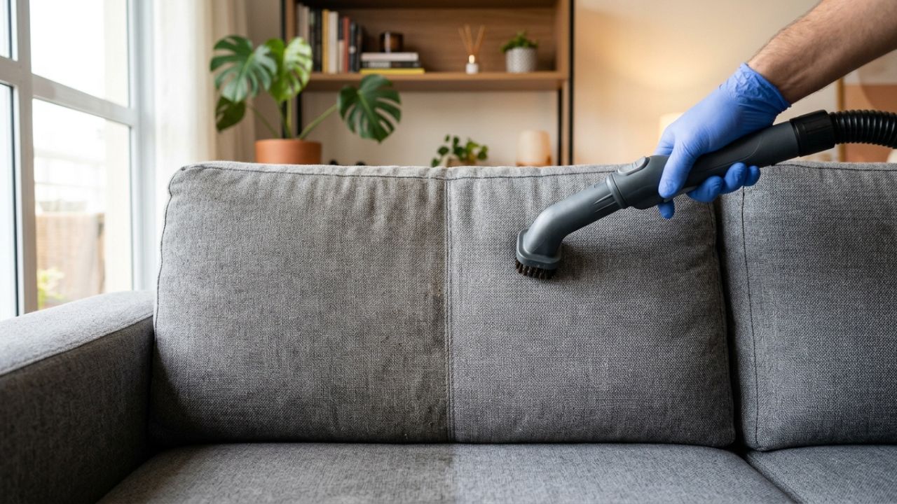 Como limpar sofá de tecido encardido a seco: veja como deixá-lo sem manchas e macio como no primeiro dia