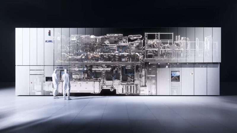 Equipamentos para produção de memória já representam 51% do faturamento da ASML