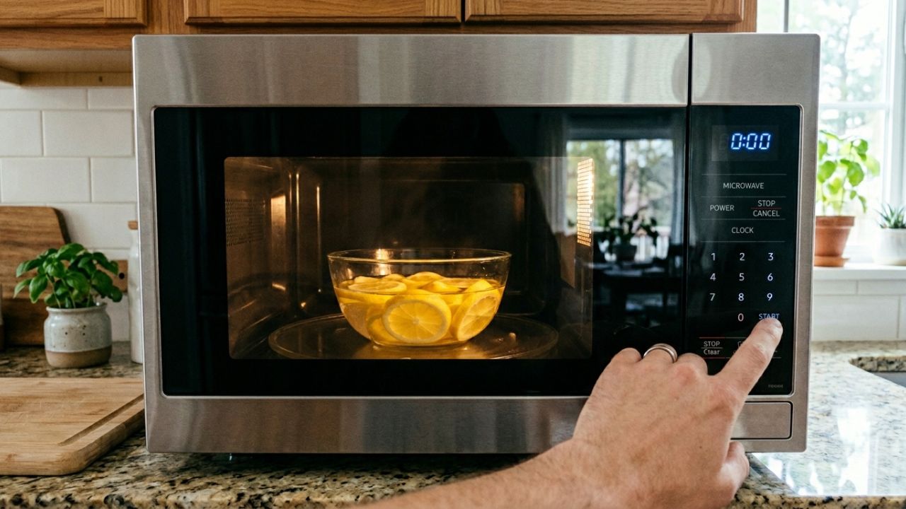 Ferva rodelas de limão com água no micro-ondas: por que é recomendado e para que serve