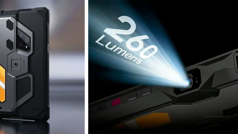 Tablet indestrutível? Tank Pad Ultra chega com bateria de 23.400 mAh e projetor DLP integrado