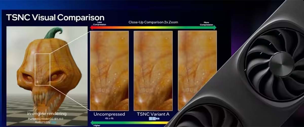 Tecnologia da Intel reduz texturas em 18x para salvar sua placa de vídeo com pouca memória