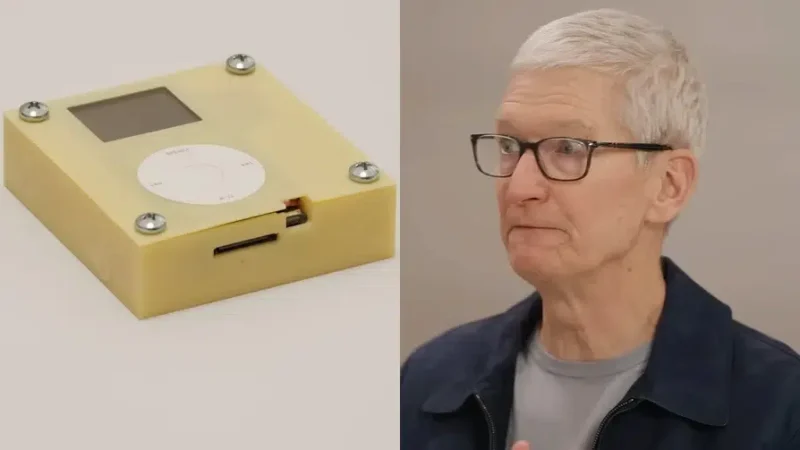 Tim Cook revela protótipos inéditos de iPod e iPhone