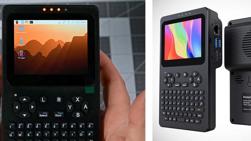 o terminal portátil que transforma um Raspberry Pi num computador de bolso completo