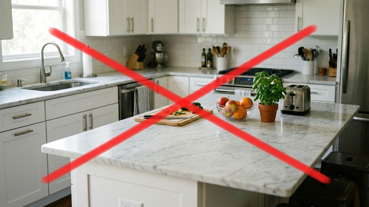 Adeus ao mármore claro na bancada da cozinha: a nova tendência é mais resistente, sustentável e não mancha com vinho