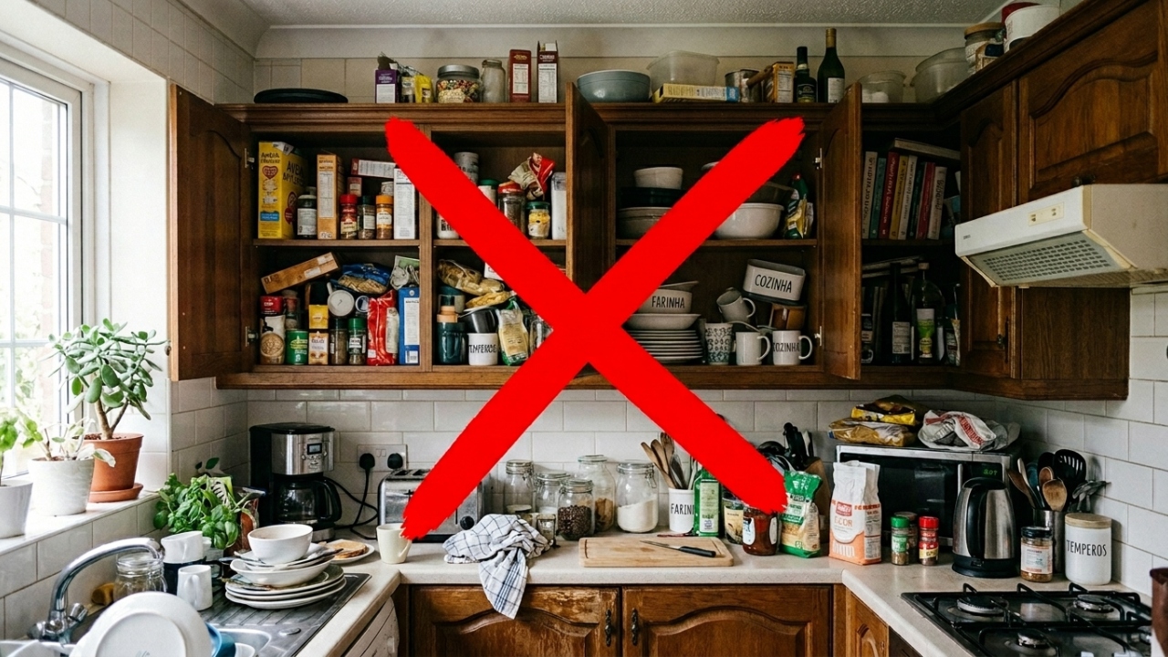 Adeus aos armários superiores lotados na cozinha: a nova tendência é mais elegante e proporciona leveza com prateleiras abertas