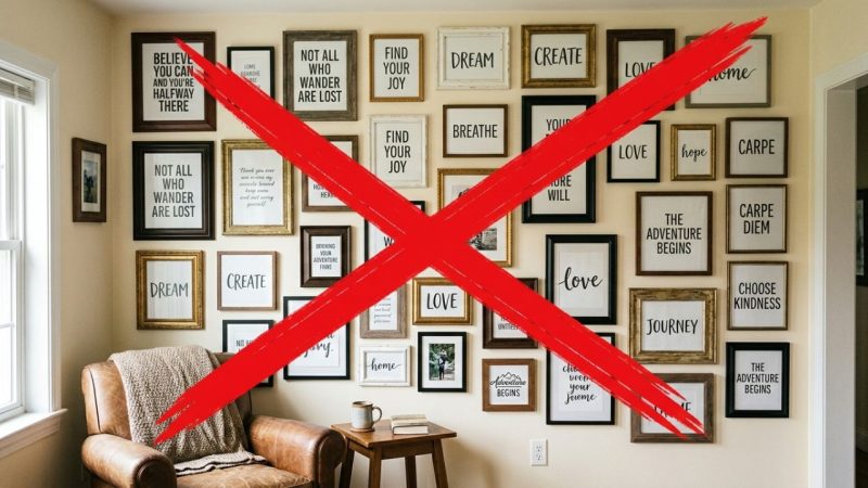 Adeus aos quadros com frases e palavras soltas: qual a tendência de arte geométrica para substituí-los nas paredes em 2026?