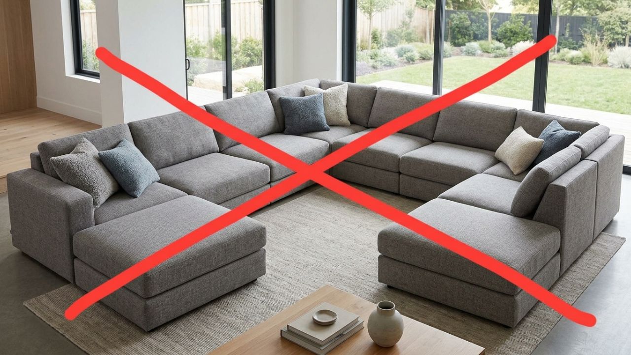 Adeus aos sofás modulares quadrados gigantes que bloqueiam o fluxo da sala: as tendências de sofás curvos e arredondados orgânicos que vão dominar em 2026