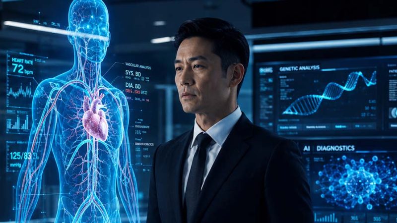 Bilionários chineses usam gêmeos digitais e IA para prever doenças com 10 anos de antecedência