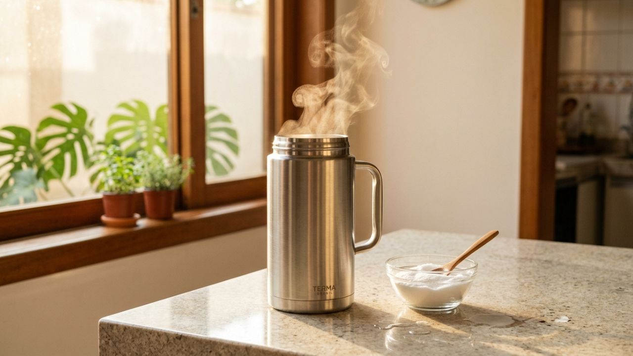 Como limpar a garrafa térmica com gosto de café velho: veja como deixá-la sem odores e pronta para água quente