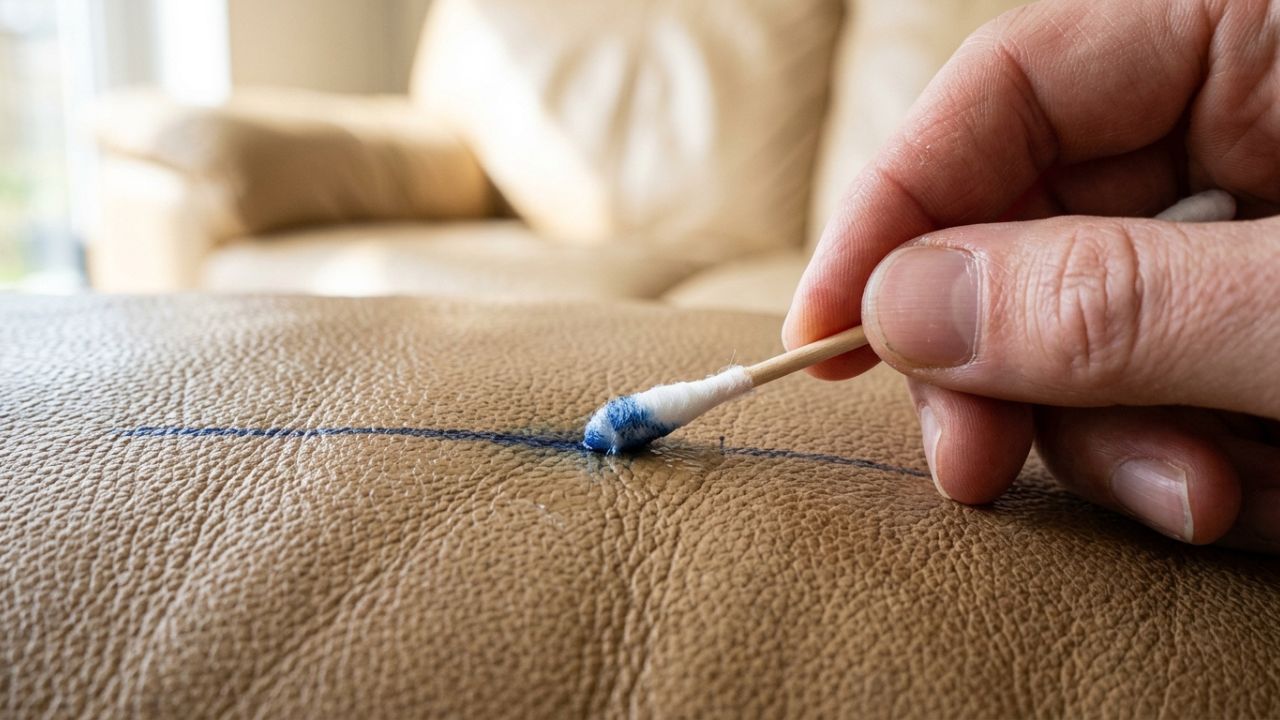Como limpar risco de caneta esferográfica do sofá de couro: veja como deixá-lo sem manchas usando apenas um removedor suave caseiro