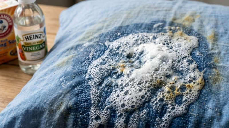 Como tirar manchas amarelas de suor e saliva do travesseiro: o truque fácil da lavagem com vinagre branco que sempre funciona