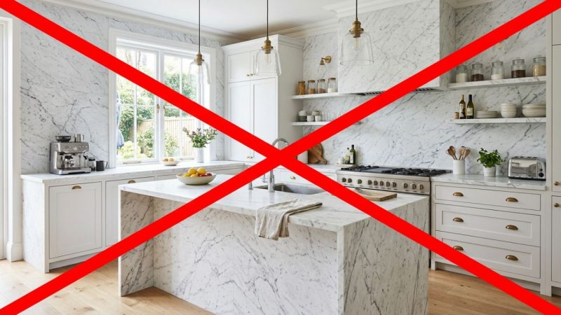 O mármore branco carrara em todas as superfícies está com os dias contados: conheça os quartzitos coloridos que são o futuro do design
