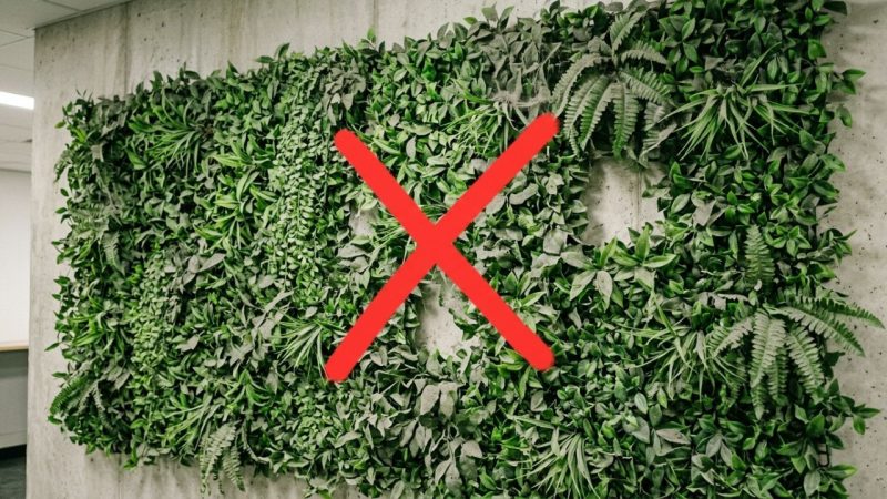 Paredes verdes artificiais cheias de folhas de plástico empoeiradas estão com os dias contados: conheça os vasos de terracota gigantes e pontuais que são o futuro do design