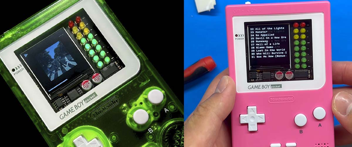 Stereoboy: homem constroi player de música na réplica da carcaça de um Game Boy Pocket e comemora: “a ideia era construir um dispositivo divertido”Stereoboy: homem constroi player de música na réplica da carcaça de um Game Boy Pocket e comemora: “a ideia era construir um dispositivo divertido”