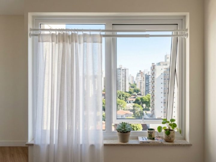 A cortina de trilho saiu de moda: o novo jeito de cobrir janelas sem furo na parede que está dominando os apartamentos em 2026