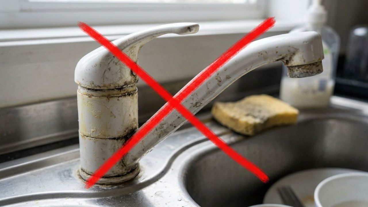 Adeus à torneira de plástico branca que encarde rápido com o tempo: a nova tendência é mais sofisticada com a torneira monocomando de metal preto fosco