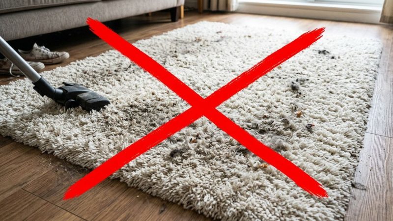 Adeus ao tapete felpudo de pelúcia que junta sujeira impossível de aspirar na sala: a nova tendência é mais prática e fácil de varrer com o tapete sintético estilo sisal
