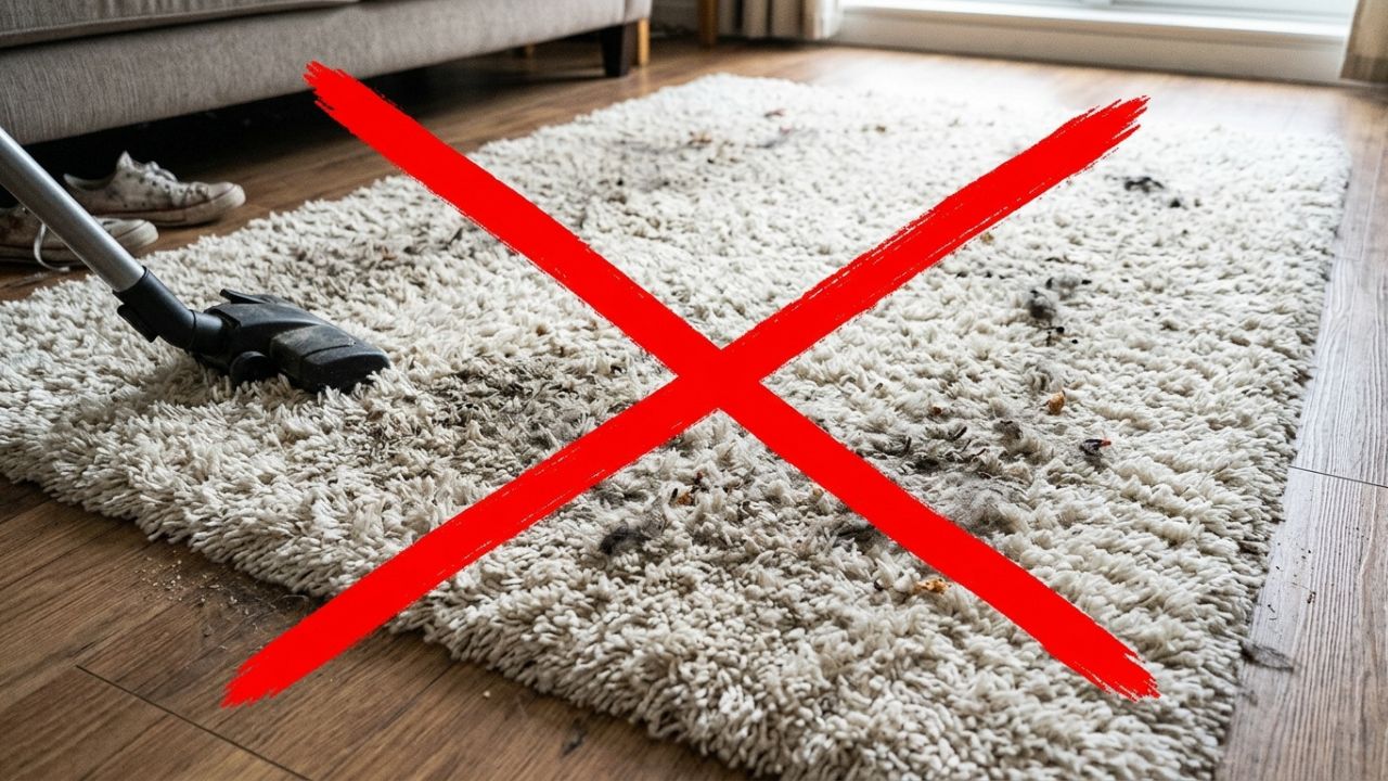 Adeus ao tapete felpudo de pelúcia que junta sujeira impossível de aspirar na sala: a nova tendência é mais prática e fácil de varrer com o tapete sintético estilo sisal
