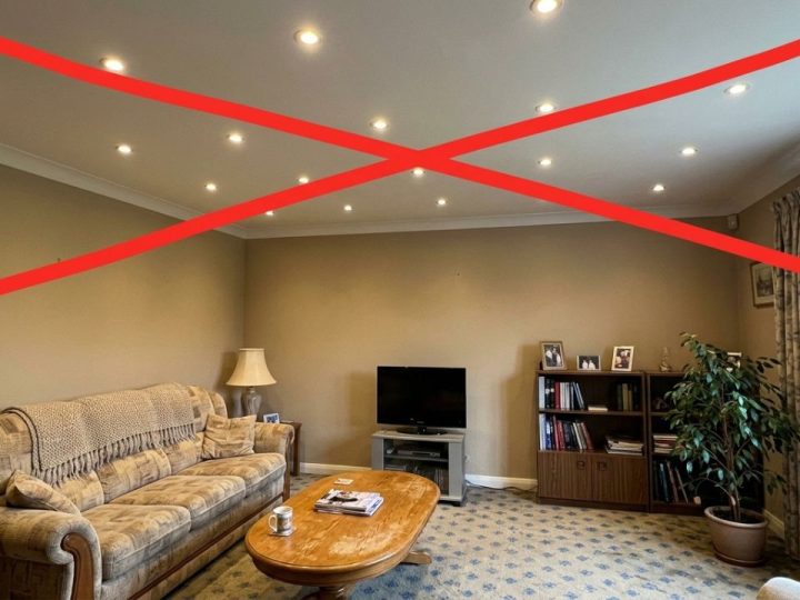 Adeus ao teto de gesso com dezenas de spots fortes: a nova tendência é mais elegante e usa iluminação indireta nos perfis de LED