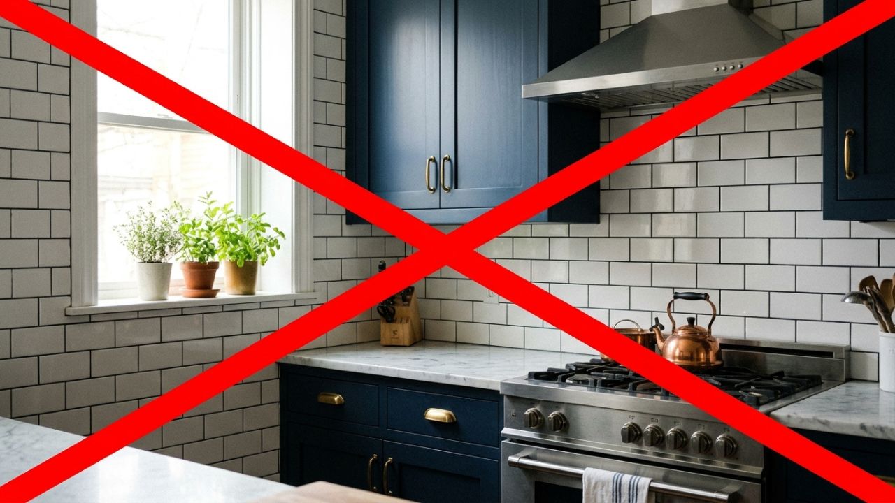 Adeus aos clássicos azulejos de metrô (subway tiles): a tendência para renovar a cozinha com placas únicas de grande formato sem emendas