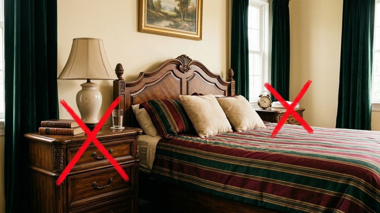 Adeus aos criados-mudos pesados e clássicos: a tendência minimalista para renovar o quarto com mesinhas laterais flutuantes