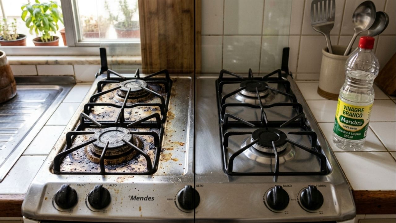 Adeus aos desengordurantes industriais caros para limpar a mesa do fogão: a nova tendência é mais sustentável e proporciona brilho absoluto