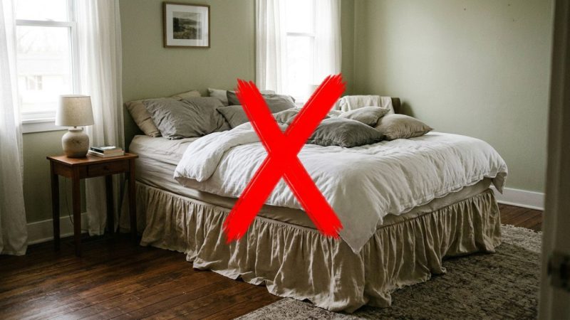Adeus às camas com saias de tecido arrastando no chão: a tendência minimalista para renovar o quarto com estrados baixos de madeira