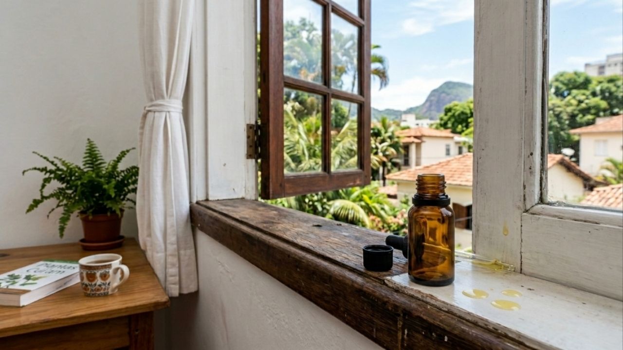 Basta aplicar algumas gotas nas janelas e diga adeus aos pernilongos no quarto com um truque simples, rápido e eficaz que ajuda a manter o ambiente livre de insetos por muito mais tempo