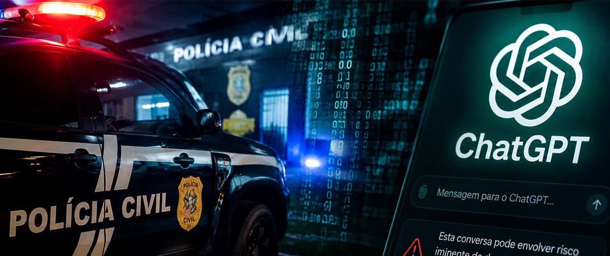 Brasileiro revela ao ChatGPT plano para matar o filho de 8 anos e acaba preso
