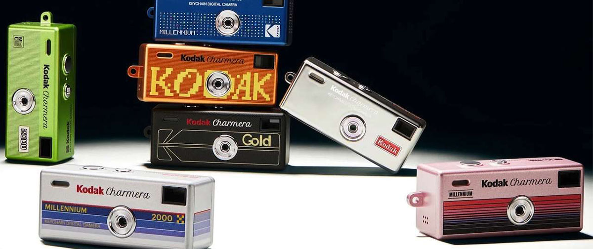 Câmera de chaveiro da Kodak que esgotou rápido volta com novo visual