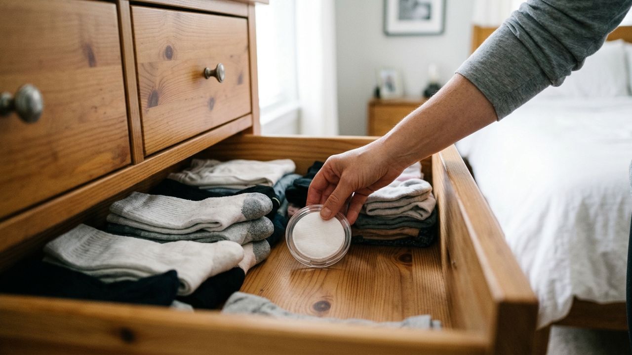 Colocar amaciante em discos de algodão dentro do guarda-roupa: para que serve e por que recomendam