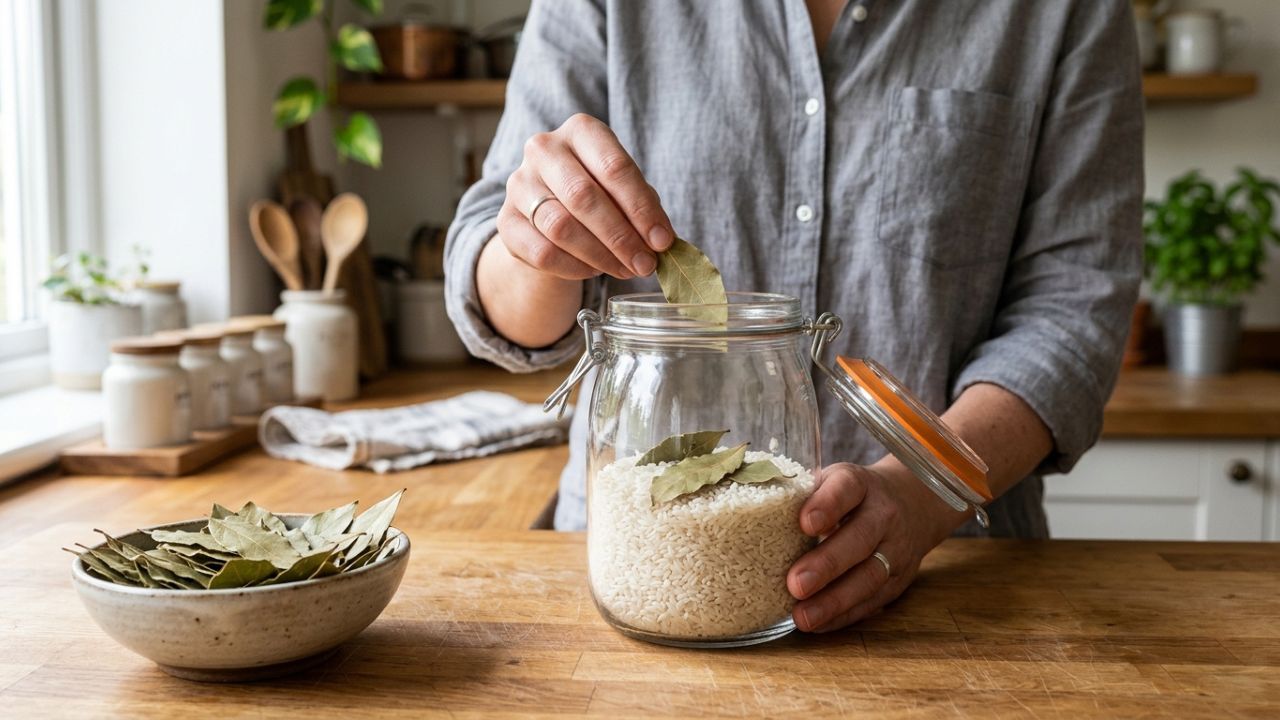 Colocar três folhas de louro dentro do pote de arroz cru: para que serve e por que você deve fazer isso sempre que reabastecer o mantimento