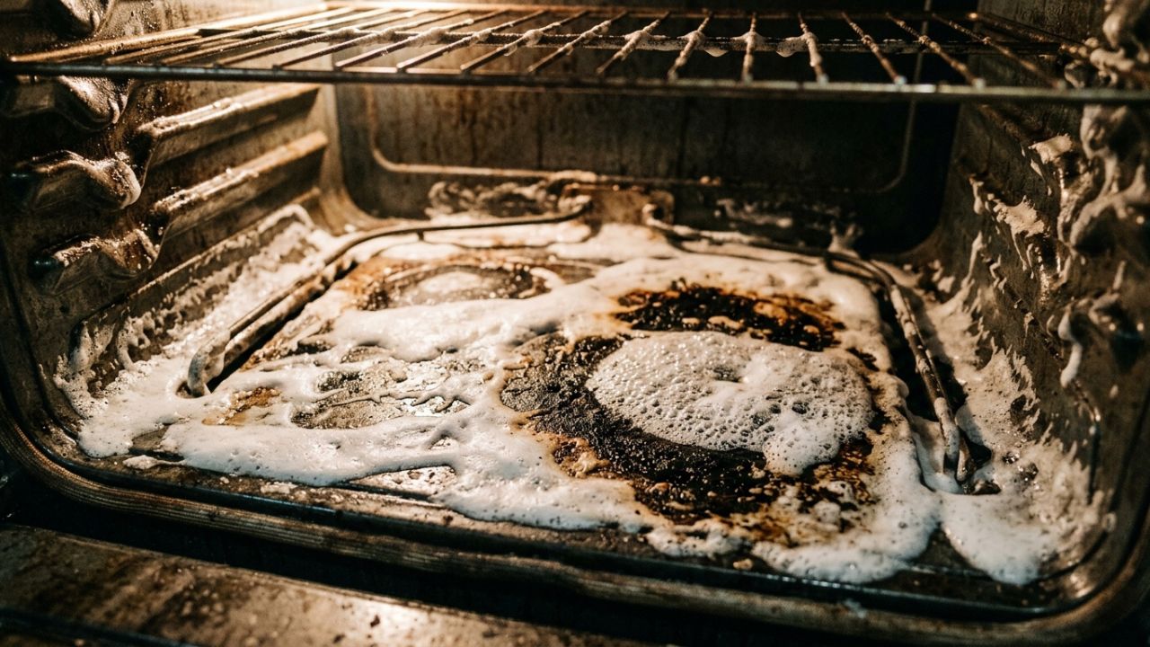 Colocar uma mistura de bicarbonato e vinagre no fundo do forno à noite: para que serve e por que recomendam