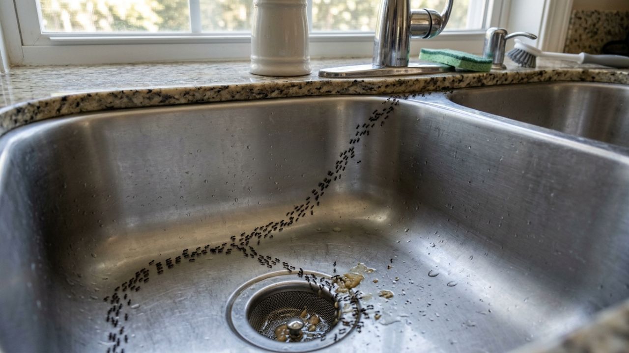 Como acabar com a trilha de formigas na pia da cozinha: o truque fácil de borrifar cravo-da-índia com vinagre que sempre funciona
