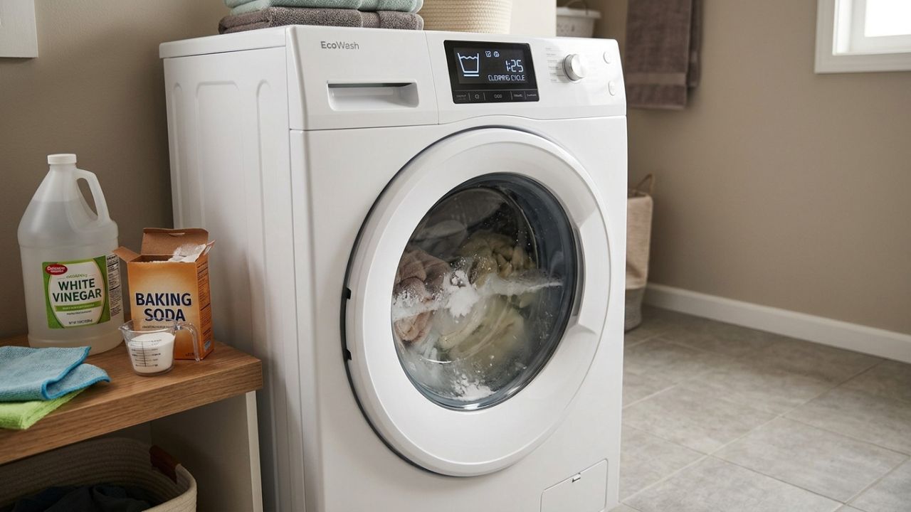 Como limpar a máquina de lavar roupas por dentro e remover o lodo: o truque fácil de fazer um ciclo longo com vinagre e bicarbonato em vez de sabão