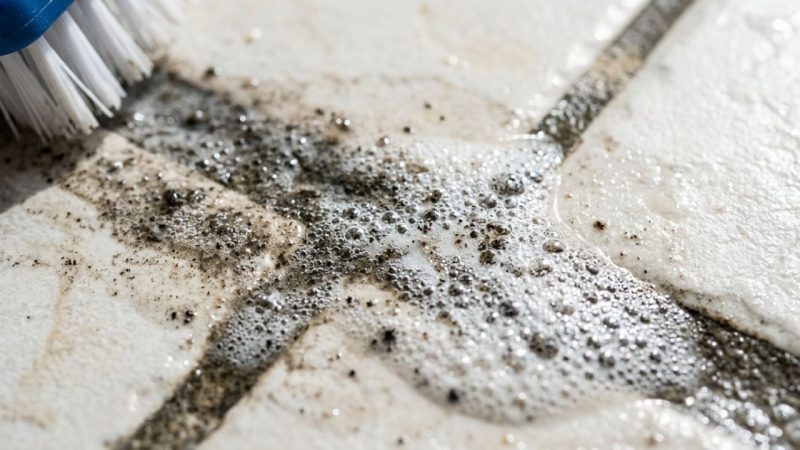 Como limpar o rejunte encardido do chão naturalmente: o truque fácil de esfregar bicarbonato com água oxigenada que sempre funciona