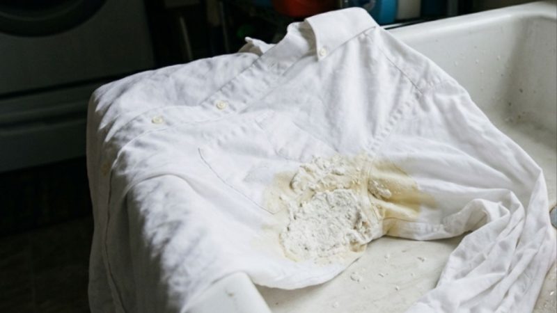 Como remover manchas duras e amarelas de desodorante das camisas brancas: o truque fácil de fazer uma pastinha que sempre funciona