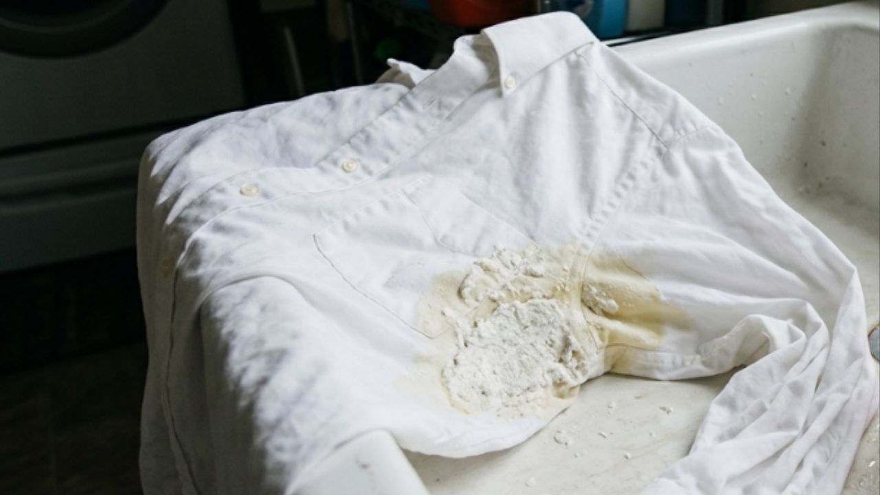 Como remover manchas duras e amarelas de desodorante das camisas brancas: o truque fácil de fazer uma pastinha que sempre funciona