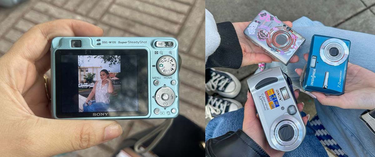 Considerada extinta pelos smartphones, câmeras fotográficas digitais estão fazendo um retorno surpreendente graças ao interresse da Geração Z