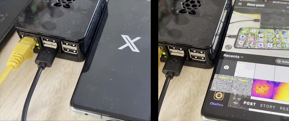 Desenvolvedor conecta Raspberry Pi ao celular e cria bot que posta fotos do X no Instagram