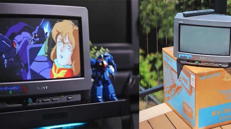 Essa TV da Sony prova que o Japão já tinha CRT widescreen em 1996