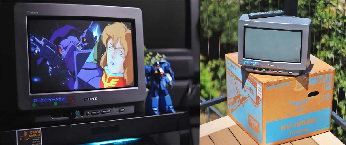 Essa TV da Sony prova que o Japão já tinha CRT widescreen em 1996