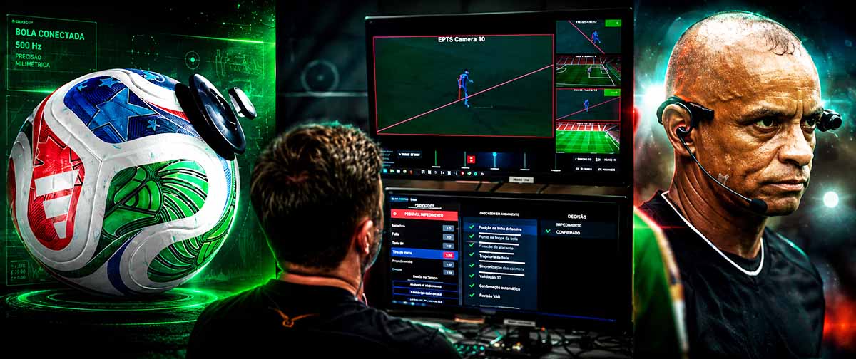 Segunda tem Brasil x Japão: veja os recursos tecnologicos que ajudam o árbitro durante partidas de Copa