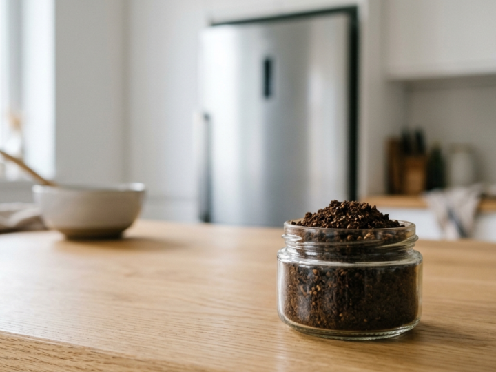 Não jogue a borra de café fora: ideias para usar como desodorante de geladeira e adubo das plantas