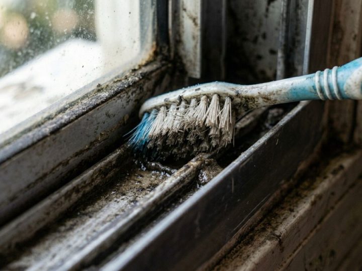 Não jogue escovas de dente velhas e desgastadas fora: ideias para reutilizar cerdas na limpeza profunda de trilhos de janelas e rejuntes finos