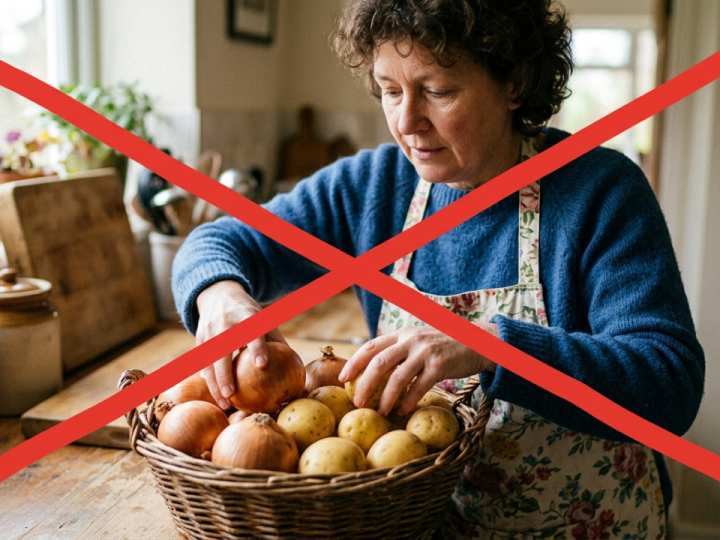 Pare de guardar a cebola no mesmo cesto da batata: essa é a maneira correta de separar os dois vegetais para evitar que os gases acelerem o apodrecimento