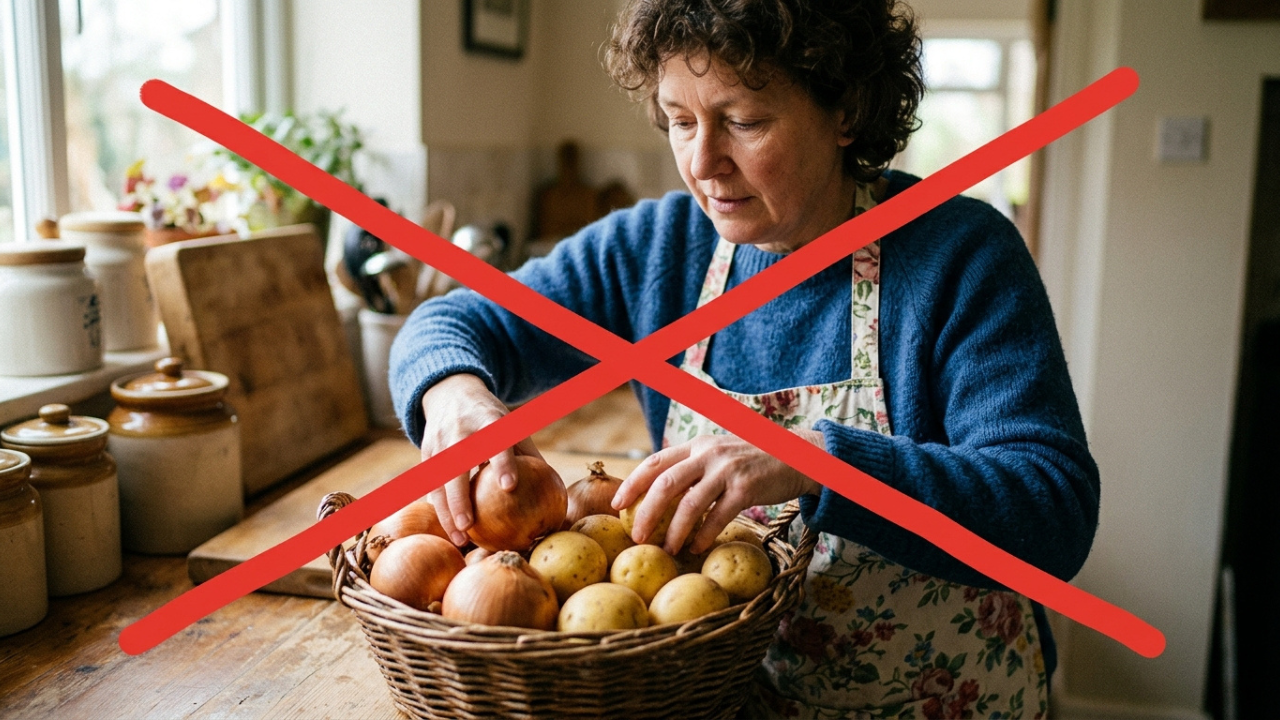 Pare de guardar a cebola no mesmo cesto da batata: essa é a maneira correta de separar os dois vegetais para evitar que os gases acelerem o apodrecimento