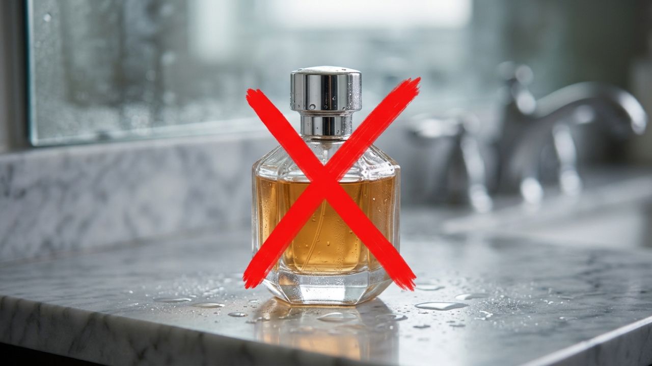 Pare de guardar seus perfumes caros expostos na bancada úmida do banheiro: essa é a maneira correta de mantê-los na caixa original no quarto para preservar a fixação da fragrância