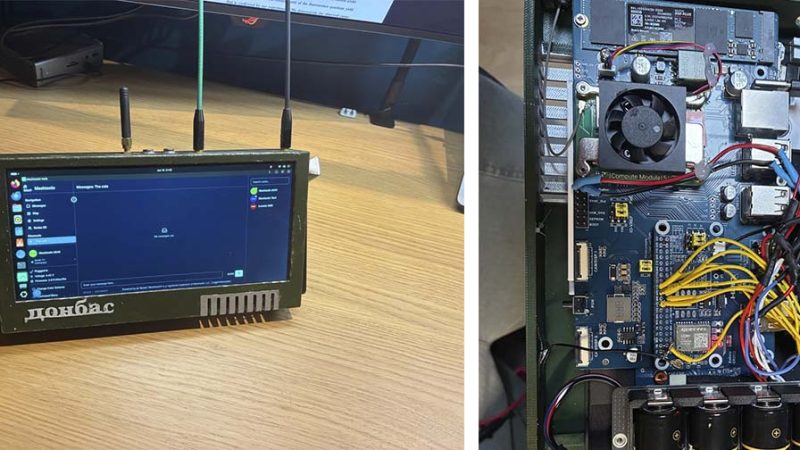 Ucraniano monta PC com Raspberry Pi e rádio mesh capaz de operar em zonas sem infraestrutura de comunicação